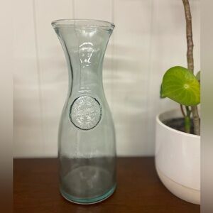 Green Vidrios San Miguel Auth 100% Real Recycled Glass Carafe